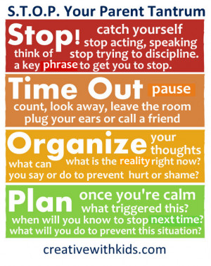 Putting a stop to a Parenting Melt Down