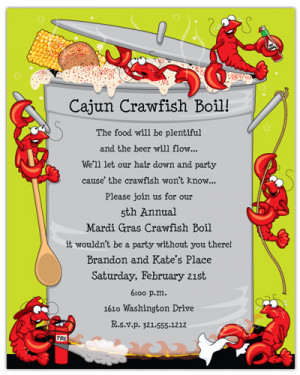 Crawfish Boil Party