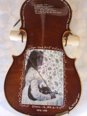 ... added a photo of Zitkala-sa with her violin from the year 1898