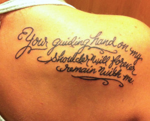 Mom And Dad Tribute Tattoos. Quotes For My Deceased Father. View ...