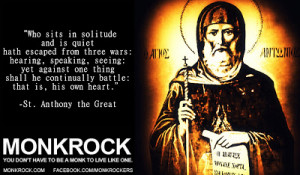 st anthony the great is my patron saint someone whom a friend took me ...