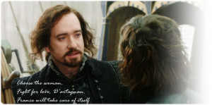 Matthew as Athos in The Three Musketeers (2011)