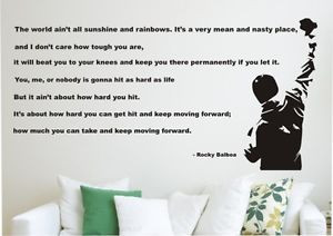 Rocky-Balboa-The-Boxer-The-World-Wall-Art-Quote-Sticker-Decal-EXTRA ...