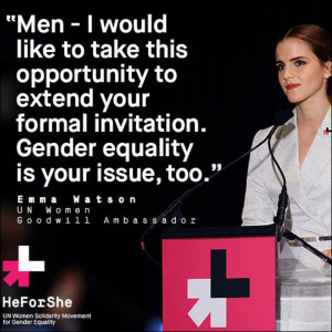 Emma Watson Quote for He She