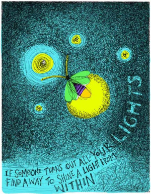 Awesome Fireflies art piece by Tim Coffey CristinaC