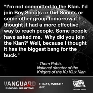 Is the #KKK a business? #Vanguard
