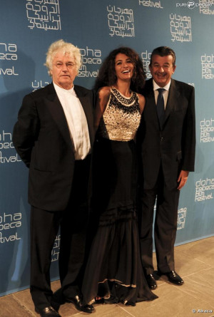 Afef Jnifen Jean Jacques Annaud Inauguration