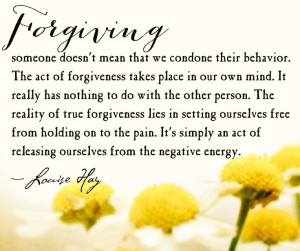 ... Quotes, So True, Louis Hay, Forgiveness Themselv, Negative Energy