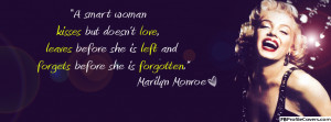 Marilyn Monroe Quote Facebook Cover Timeline