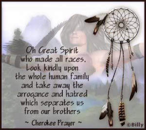 Native American Prayer Thx chris