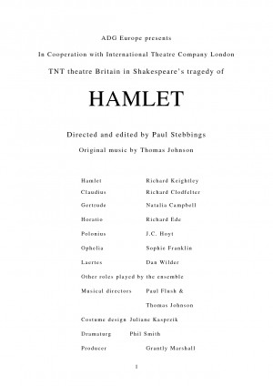 HAMLET ADG by forrests