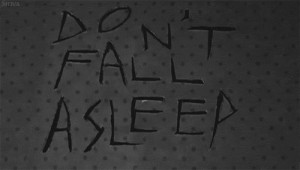 scary gif death horror nightmare don't fall asleep