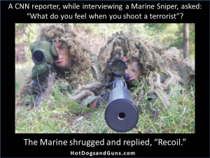Marine Sniper On Shooting Terrorists