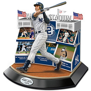 Sculpture: New York Yankees Legends Of The Game Derek Jeter Tribute ...