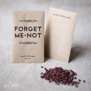 ... | Tagged custom seed envelope , Magpie Paper Works , wedding favors