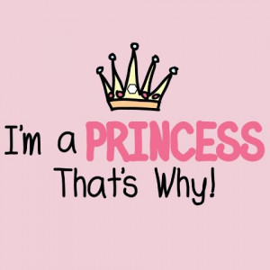 ... :: Kitchen Aprons :: Attitude Aprons I'm a Princess, That's Why