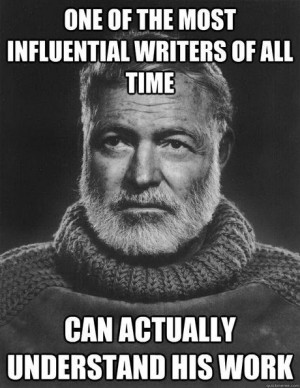 Good Guy Earnest Hemingway