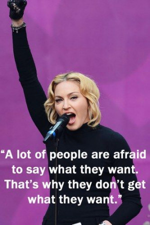 Madonna - Inspirational quotes I've always been envious of her self ...