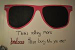 Quotes and Pink Sunglasses by Maderz