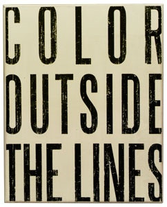 color outside the lines