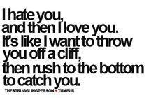 Relationship Fighting Quotes | love hate relationship | Tumblr More