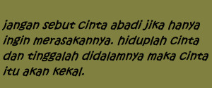 Indonesia Love Quotes