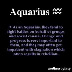 Aquarius Zodiac Facts | Quotes to remember