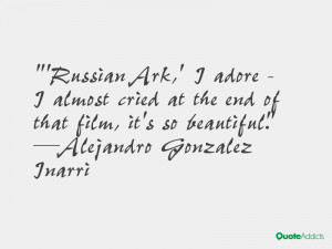 RUSSIAN ARK QUOTES