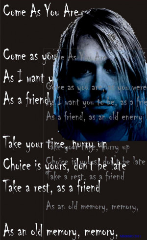 Come As You Are - NIRVANA. (Incorrect Lyrics ~ 