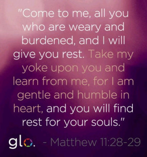 ... and blessed quiet. This is one of my favorite Bible verses
