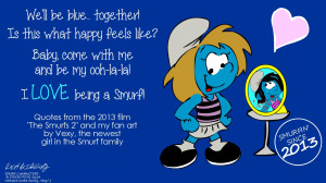 debuts of smurfette and vexy on television and in film