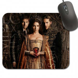 Reign Season1 Mary Bash and Francis with Quote Mouse Pad