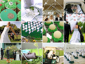 wedding theme ideas | golf themed party ideas | decorating a party