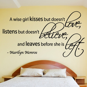 ... Quotes archive. A wise girl KISSES Sweet love quotes picture, image