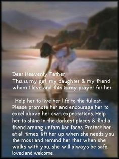 Prayer to Protect Daughter More