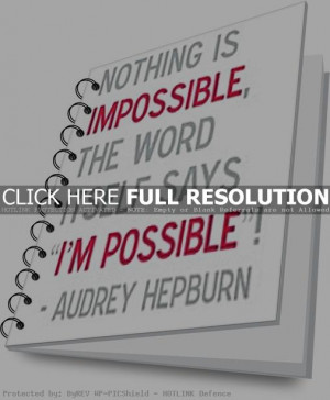 sales quotes, best, motivational, sayings, audrey hepburn
