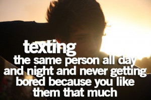 but I’m not really addicted to texting, only text you if you text ...