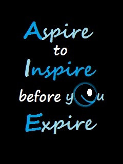 Aspire To Inspire Mobile Wallpaper