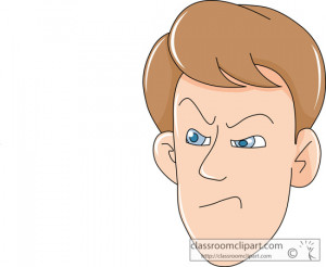 Facial Expressions angryfrustratedface22613 Classroom Clipart