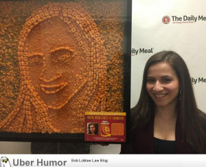 food writer, and Cheez-Its just sent me a giant portrait of ...