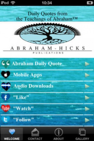 Abraham Hicks Daily Inspiration Quotes Screenshot 1