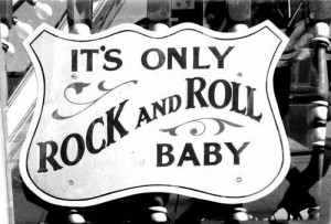 ... , life, love, quote, retro, rock and roll, rock n roll, text, vintage