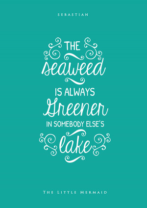 Lovely Typographic Posters Of Inspiring Quotes From Disney Movies