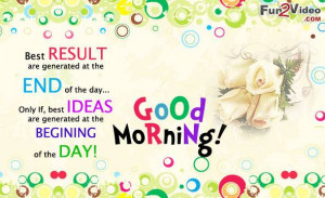 Good Morning inspirational quotes to say good morning have a nice day ...