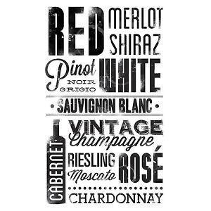 WINE-22-Wall-Decals-Words-Quotes-Brands-Room-Decor-Stickers-MERLOT-RED ...