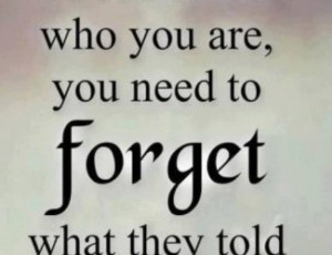 ... Not To Forget Your Worth And Focus on Becoming A Better Person