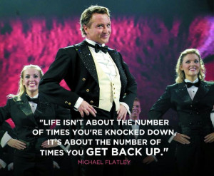 Michael Flatley. Such an example!