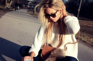 blond, blonde, fashion, girl, glasses, mode, model, nice, photography ...