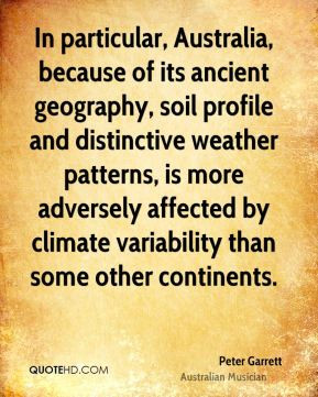 because of its ancient geography soil profile and distinctive
