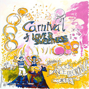 Description: ’Carnival Of Love & Sweetness’, Mirapuri, 2014, acryl ...